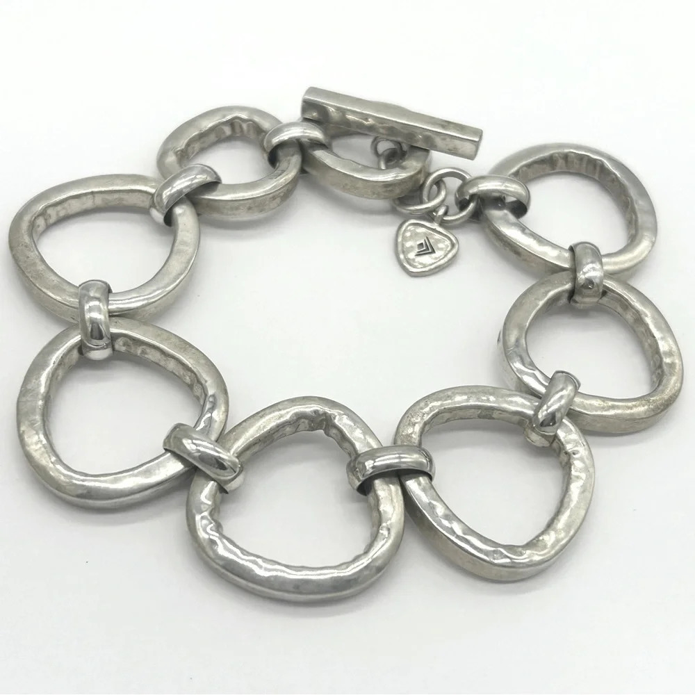 Silpada Silver Rush Sterling Link Bracelet